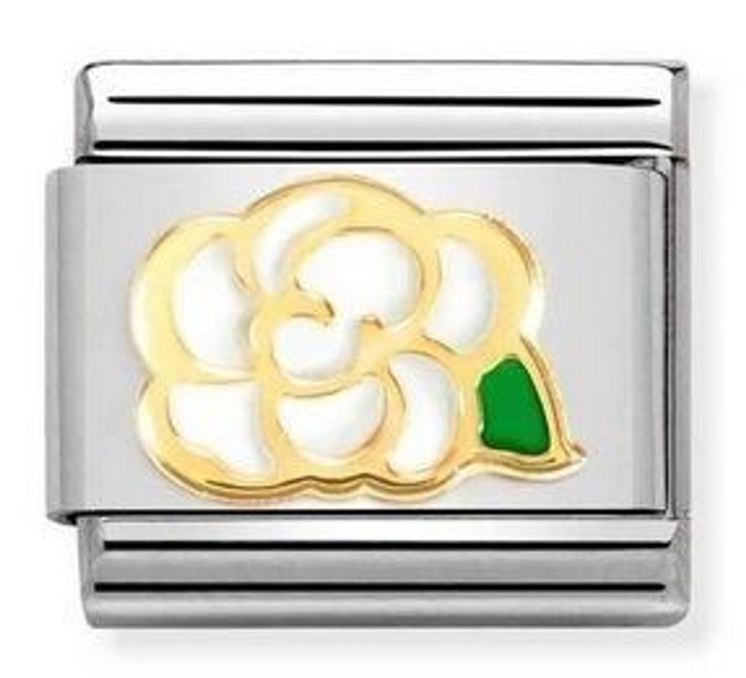 Nomination - Link 18K Biały Kwiat 030272 79.jpg